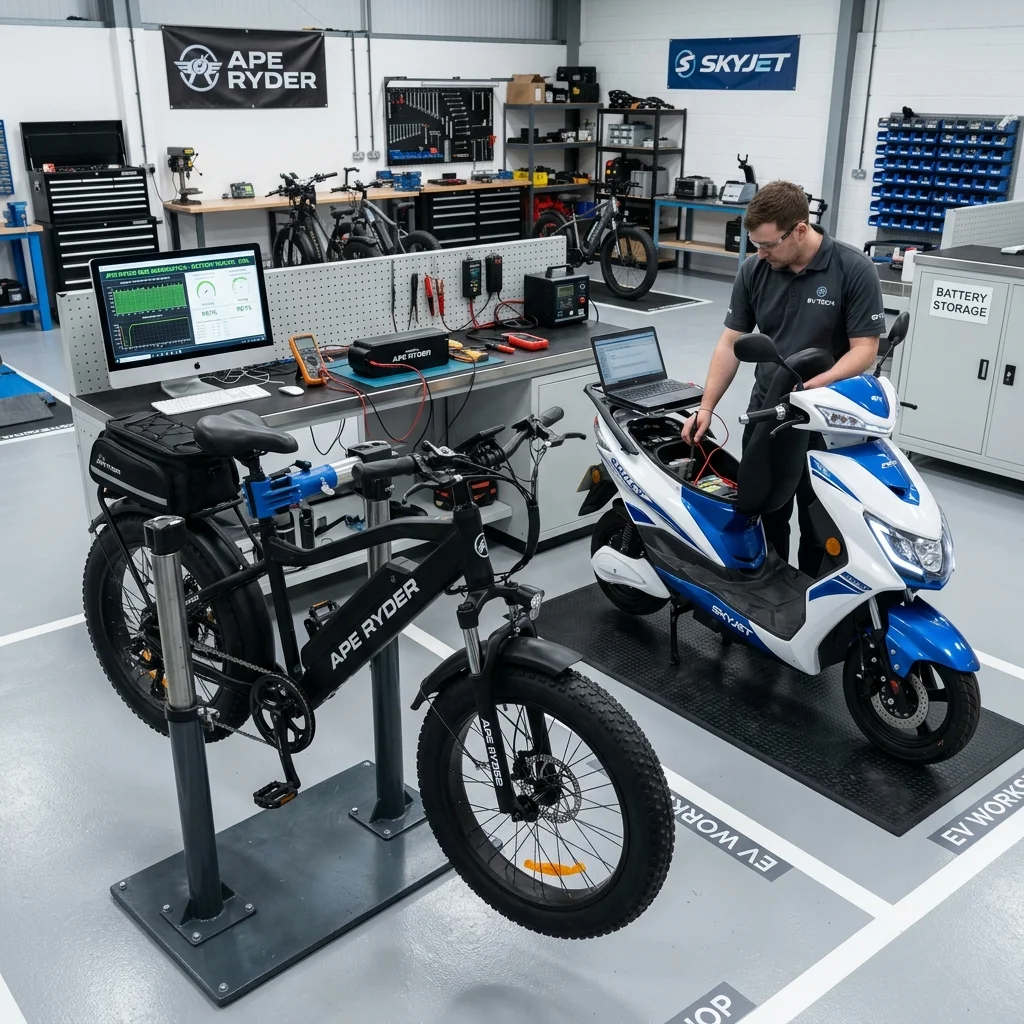 Ape Ryder Fat-Bike E-Bike Fren Kalperleri, Disk ve Vites Ayarları Nasıl Yapılır?