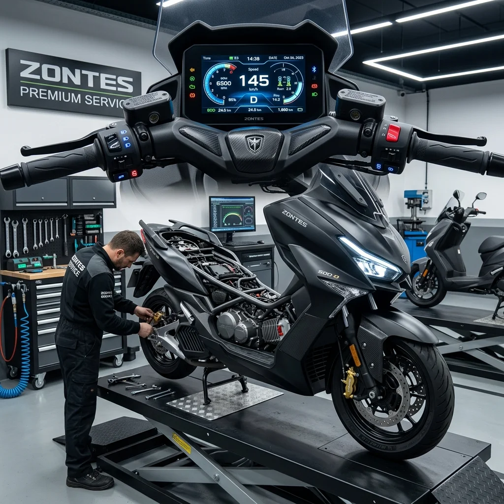 Zontes Motosiklet Teknoloji ve Yedek Parça Çözümleri: Premium Performansı Koruyun