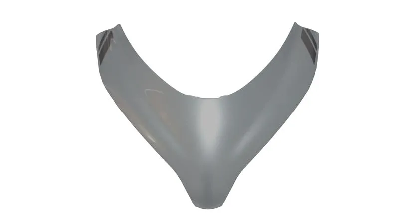 ÖN FAR ÇERÇEVESİ ÜST PLASTİĞİ GRİ (ZT250T-E)