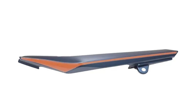ARKA YAN PANEL SOL MAVİ (RZ125)RZ150