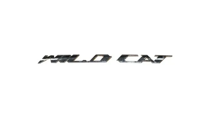 ARKA YAN PANEL WILDCAT YAZISI TEK (WILDCAT)