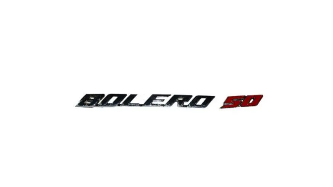 ARKA YAN PANEL BOLERO YAZISI TEK (BOLERO)